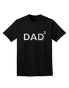 Dad Cubed - Dad of Three Adult Dark T-Shirt-Mens T-Shirt-TooLoud-Black-Small-Davson Sales