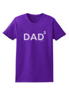 Dad Cubed - Dad of Three Womens Dark T-Shirt by TooLoud-Womens T-Shirt-TooLoud-Purple-X-Small-Davson Sales