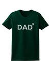 Dad Cubed - Dad of Three Womens Dark T-Shirt by TooLoud-Womens T-Shirt-TooLoud-Forest-Green-Small-Davson Sales