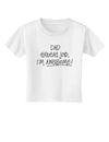 Dad Great Job I'm Awesome Toddler T-Shirt-Toddler T-Shirt-TooLoud-White-2T-Davson Sales