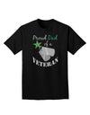 Dad of Veteran Adult Dark T-Shirt-Mens T-Shirt-TooLoud-Black-Small-Davson Sales