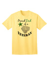 Dad of Veteran Adult T-Shirt-Mens T-Shirt-TooLoud-Yellow-Small-Davson Sales