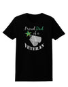 Dad of Veteran Womens Dark T-Shirt-TooLoud-Black-X-Small-Davson Sales