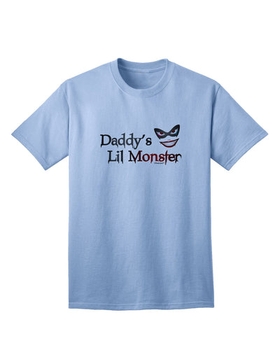 Daddys Lil Monster Adult T-Shirt-unisex t-shirt-TooLoud-Light-Blue-Small-Davson Sales