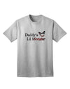 Daddys Lil Monster Adult T-Shirt-unisex t-shirt-TooLoud-AshGray-Small-Davson Sales