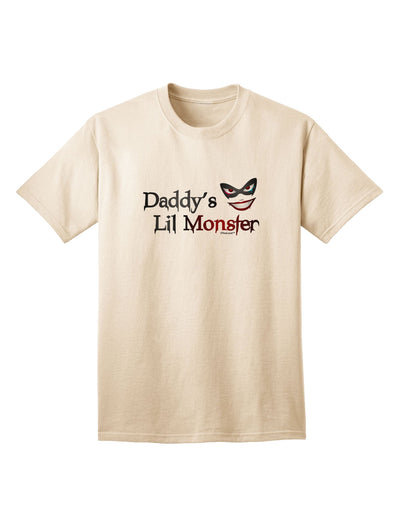 Daddys Lil Monster Adult T-Shirt-unisex t-shirt-TooLoud-Natural-Small-Davson Sales