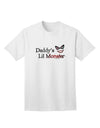 Daddys Lil Monster Adult T-Shirt-unisex t-shirt-TooLoud-White-Small-Davson Sales