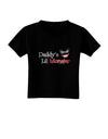 Daddys Lil Monster Toddler T-Shirt Dark-Toddler T-Shirt-TooLoud-Black-2T-Davson Sales