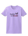 Daddys Lil Monster Womens T-Shirt-Womens T-Shirt-TooLoud-Lavender-X-Small-Davson Sales