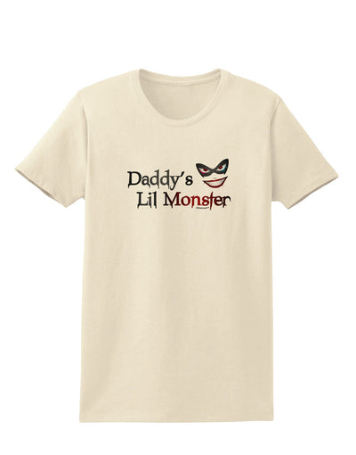 Daddys Lil Monster Womens T-Shirt-Womens T-Shirt-TooLoud-Natural-X-Small-Davson Sales