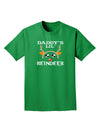 Daddy's Lil Reindeer Boy Adult Dark T-Shirt-Mens T-Shirt-TooLoud-Kelly-Green-Small-Davson Sales