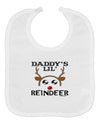 Daddy's Lil Reindeer Boy Baby Bib