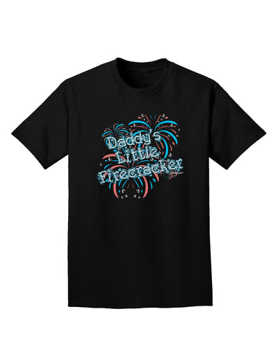 Daddy's Little Firecracker Adult Dark T-Shirt-Mens T-Shirt-TooLoud-Black-Small-Davson Sales