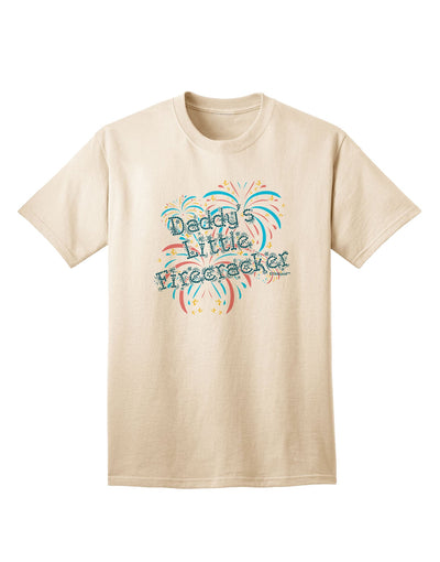 Daddy's Little Firecracker Adult T-Shirt-Mens T-Shirt-TooLoud-Natural-Small-Davson Sales