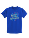 Daddy's Little Firecracker Childrens Dark T-Shirt-Childrens T-Shirt-TooLoud-Royal-Blue-X-Small-Davson Sales