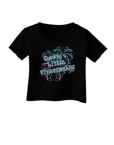 Daddy's Little Firecracker Infant T-Shirt Dark-Infant T-Shirt-TooLoud-Black-06-Months-Davson Sales