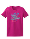 Daddy's Little Firecracker Womens Dark T-Shirt-TooLoud-Hot-Pink-Small-Davson Sales