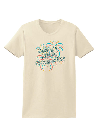 Daddy's Little Firecracker Womens T-Shirt-Womens T-Shirt-TooLoud-Natural-X-Small-Davson Sales