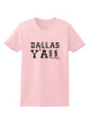 Dallas Y'all - Boots - Texas Pride Womens T-Shirt-Womens T-Shirt-TooLoud-PalePink-X-Small-Davson Sales