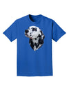 Dalmatian Portrait Adult Dark T-Shirt by TooLoud-Mens T-Shirt-TooLoud-Royal-Blue-Small-Davson Sales