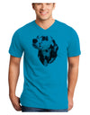 Dalmatian Portrait Adult V-Neck T-shirt by TooLoud-Mens V-Neck T-Shirt-TooLoud-Turquoise-Small-Davson Sales