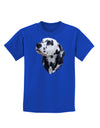 Dalmatian Portrait Childrens Dark T-Shirt by TooLoud-Childrens T-Shirt-TooLoud-Royal-Blue-X-Small-Davson Sales