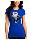 Dalmatian Portrait Juniors Crew Dark T-Shirt by TooLoud-T-Shirts Juniors Tops-TooLoud-Royal-Blue-Juniors Fitted Small-Davson Sales