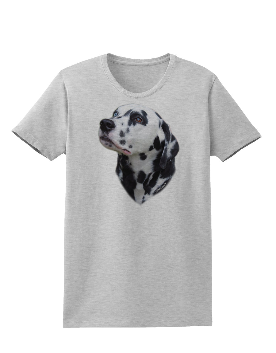 Dalmatian Portrait Womens T-Shirt by TooLoud-Womens T-Shirt-TooLoud-White-X-Small-Davson Sales