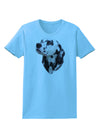 Dalmatian Portrait Womens T-Shirt by TooLoud-Womens T-Shirt-TooLoud-Aquatic-Blue-X-Small-Davson Sales