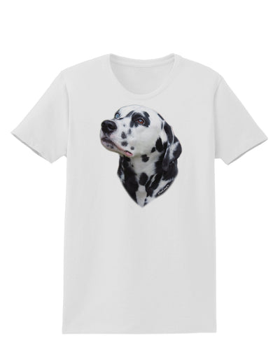 Dalmatian Portrait Womens T-Shirt by TooLoud-Womens T-Shirt-TooLoud-White-X-Small-Davson Sales