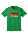 Danger - Crazy Boyfriend Adult Dark T-Shirt-Mens T-Shirt-TooLoud-Kelly-Green-Small-Davson Sales