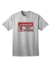 Danger - Crazy Boyfriend Adult T-Shirt-unisex t-shirt-TooLoud-AshGray-Small-Davson Sales