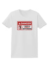 Danger - Crazy Boyfriend Womens T-Shirt-Womens T-Shirt-TooLoud-White-X-Small-Davson Sales