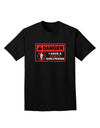 Danger - Crazy Girlfriend Adult Dark T-Shirt-Mens T-Shirt-TooLoud-Black-Small-Davson Sales