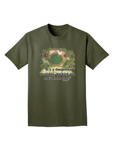 Dangerous Business Adult Dark T-Shirt-Mens T-Shirt-TooLoud-Military-Green-Small-Davson Sales