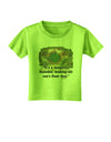 Dangerous Business Toddler T-Shirt-Toddler T-Shirt-TooLoud-Lime-Green-2T-Davson Sales