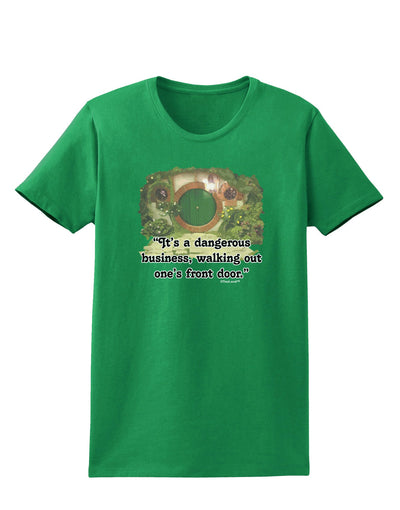 Dangerous Business Womens Dark T-Shirt-TooLoud-Kelly-Green-X-Small-Davson Sales