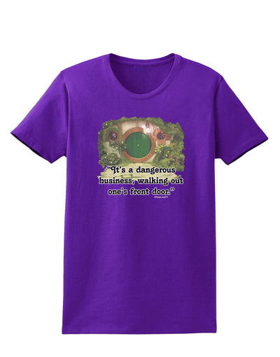 Dangerous Business Womens Dark T-Shirt-TooLoud-Purple-X-Small-Davson Sales