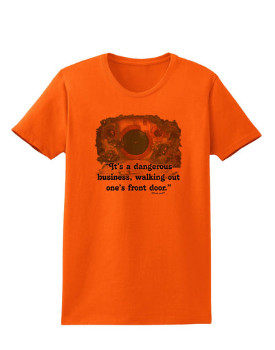 Dangerous Business Womens T-Shirt-Womens T-Shirt-TooLoud-Orange-X-Small-Davson Sales