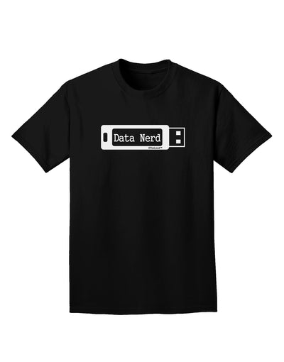 Data Nerd USB Adult Dark T-Shirt by TooLoud-Mens T-Shirt-TooLoud-Black-Small-Davson Sales