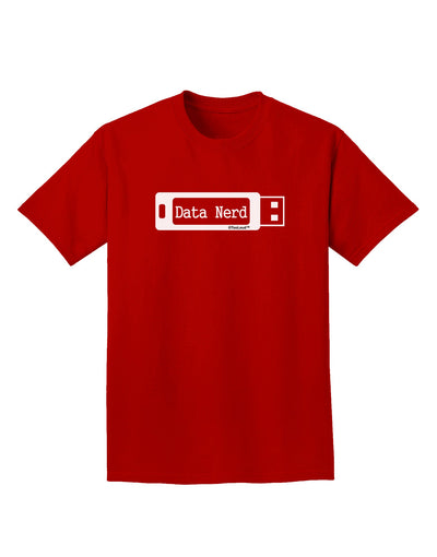 Data Nerd USB Adult Dark T-Shirt by TooLoud-Mens T-Shirt-TooLoud-Red-Small-Davson Sales