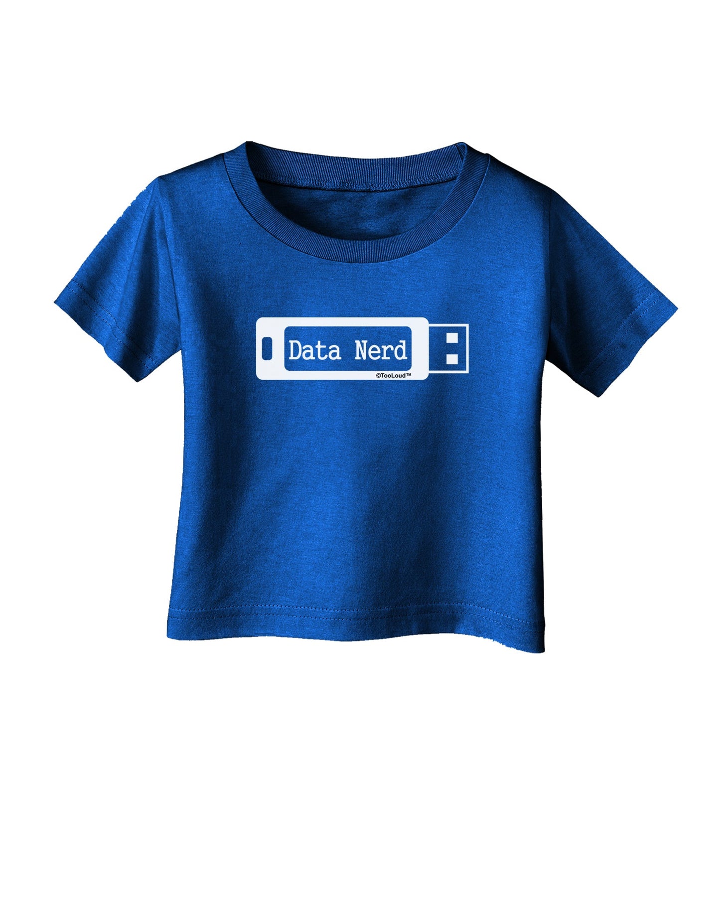 Data Nerd USB Infant T-Shirt Dark by TooLoud-Infant T-Shirt-TooLoud-Royal-Blue-06-Months-Davson Sales