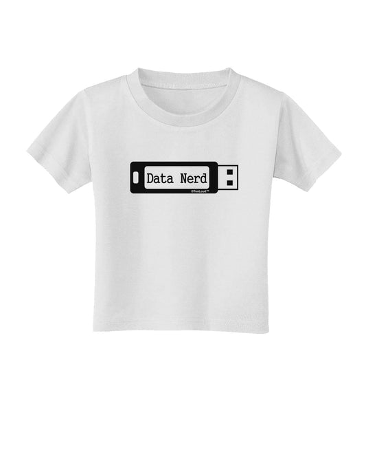 Data Nerd USB Toddler T-Shirt by TooLoud-Toddler T-Shirt-TooLoud-White-2T-Davson Sales