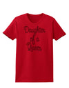 Daughter of a Queen - Matching Mom and Daughter Design Womens T-Shirt by TooLoud-Womens T-Shirt-TooLoud-Red-X-Small-Davson Sales