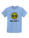 Deal With It Cute Sun Childrens T-Shirt-Childrens T-Shirt-TooLoud-Light-Blue-X-Small-Davson Sales