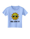 Deal With It Cute Sun Toddler T-Shirt-Toddler T-Shirt-TooLoud-Aquatic-Blue-2T-Davson Sales