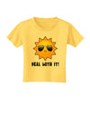 Deal With It Cute Sun Toddler T-Shirt-Toddler T-Shirt-TooLoud-Yellow-2T-Davson Sales