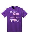 Declare War on Negativity Adult Dark T-Shirt-Mens T-Shirt-TooLoud-Purple-Small-Davson Sales