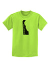 Delaware - United States Shape Childrens T-Shirt by TooLoud-Childrens T-Shirt-TooLoud-Lime-Green-X-Small-Davson Sales