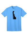 Delaware - United States Silhouette Adult T-Shirt by TooLoud-Mens T-shirts-TooLoud-Aquatic-Blue-Small-Davson Sales